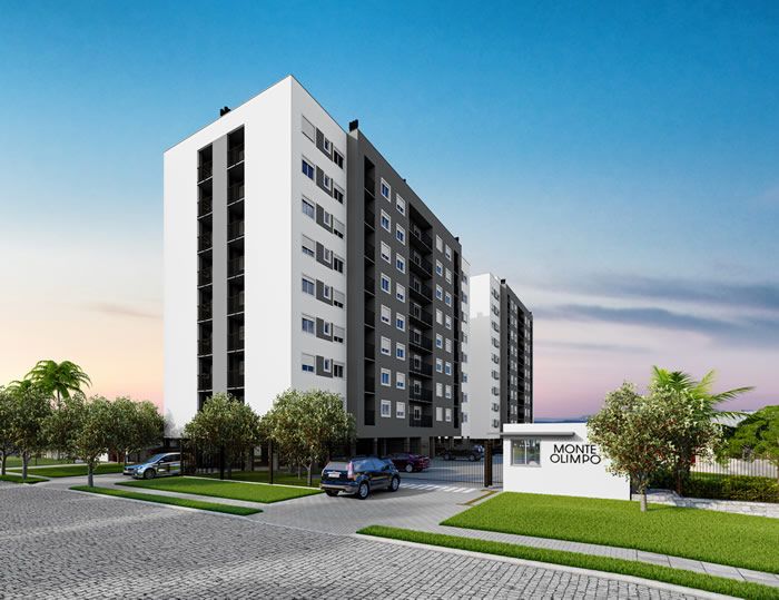 Fachada Residencial Monte Olimpo