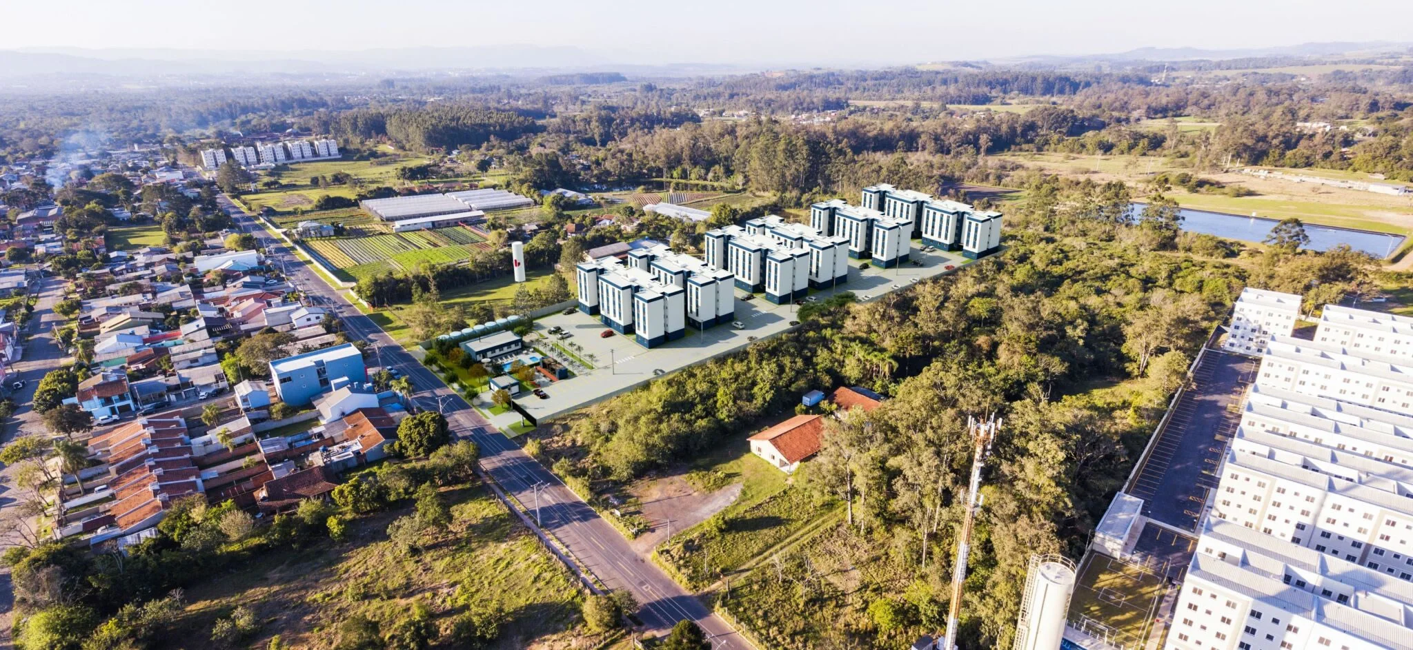 Fotomontagem Residencial Ravena São Leopoldo