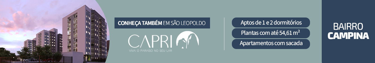 Conheça o Residencial Capri São Leopoldo