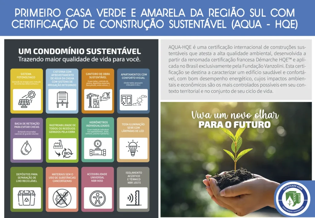 Certificação de construção sustentável (AQUA - HQE)