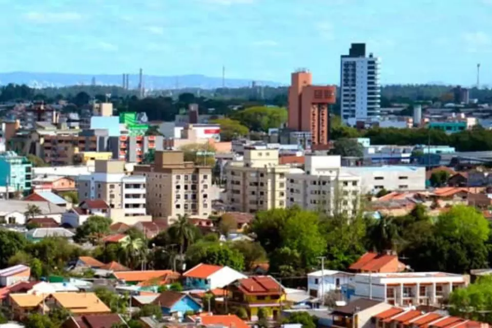 sapucaia do sul - cidade vista de cima